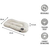 Love Story Bež antilop krevet za pse 61x38 cm Flakes – | shoptok.hr