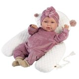  Llorens: Mimi Llorana 42 cm lutka z zvokom, v pižami z medvedkom in z blazino. | Shoptok.si