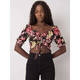 RUE PARIS Blouse-RO-BZ-2516-10.39-black-red | Shoptok.si