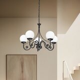  Brilagi - LED luster na lancu COTTAGE 5xG9/40W/230V crna/bela | Eponuda.com