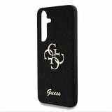 Guess PU Fixed Glitter 4G Metal Logo Zadní Kryt pro Samsung Galaxy S25+ Black Ovitek za telefon Vijolična | Shoptok.si