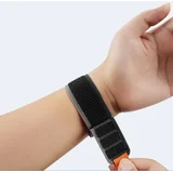 YJ - woven nylon strap for Apple Watch 42/44/45/49mm Black/Grey