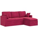 SOFA Vinska crvena 198 x 134 x 80 cm Baršun | shoptok.hr