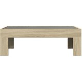  Stolić s beskonačnim LED svjetlima boja hrasta 90x50x30 cm | shoptok.hr