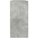 vidaXL Regal za knjige s vratima boja betona 204 x 37 x 75 cm drveni | shoptok.hr