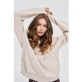 Marisse Beige Hoodie Cene