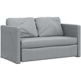  Podni kauč na razvlačenje 2-u-1 svjetlosivi 112x174x55cm baršun | shoptok.hr