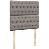  Krevet s oprugama i madracem smeđesivi 100 x 200 cm od tkanine | shoptok.hr
