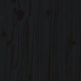  Vrtni stolci 2 kom crni 40 x 36 x 45 cm od masivne borovine | shoptok.hr
