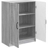  Strani šal Siva Sonoma 66 x 34,5 x 87 cm Inženirski les, (5000217561) | Shoptok.si
