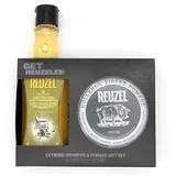 set za negu kose "Extreme hold pomade + Shampoo",