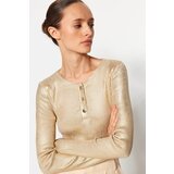 Trendyol Sweater - Gold-colored - Slim fit | shoptok.hr