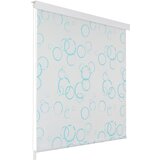 vidaXL Rolo zastor za tuš 140 x 240 cm s uzorkom mjehurića Cijene