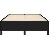 Okvir kreveta bez madraca crni 120x190 cm od tkanine | shoptok.hr
