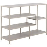 Actona Polica za knjige SARON 114x78 cm siva | Eponuda.com