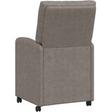 vidaXL Trpezarijske stolice 2 pcs Siva 58 x 67 x 97 cm Umjetna koža | shoptok.hr