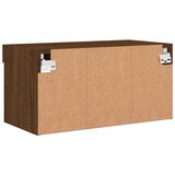 TV ormarić s LED svjetlima boja smeđeg hrasta 60x30x30 cm | shoptok.hr