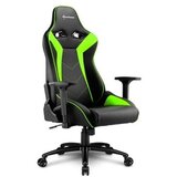 Stolica SHARKOON Elbrus 3 Gaming bk/gn, black/green | Eponuda.ba