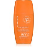 Lancaster Sun Sensitive Tinted Mattifying Fluid vodoodporna zaščita pred soncem za obraz 30 ml za ženske Cene