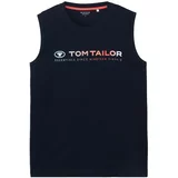 Tom Tailor Majica mornarsko plava / pastelno plava / svijetlocrvena / bijela