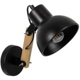 Ixia Črna/naravna stenska svetilka – | Shoptok.si