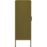  za pohranu maslinasti 80 x 35 x 101,5 cm čelični | shoptok.hr