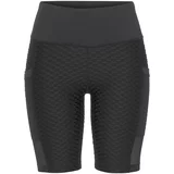 LASCANA ACTIVE Sportske hlače siva / antracit siva / crna / bijela