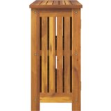  Vrtni ormar s pohranom s vratima Smeđa 78 x 36.5 x 78cm | shoptok.hr