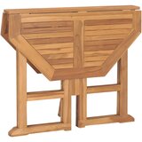  5-dijelni sklopivi vrtni blagovaonski set od masivne tikovine | Eponuda.com
