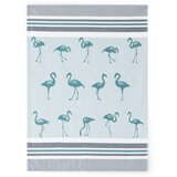 Zwoltex Unisex's Dish Towel Flamingi Green/Pattern Cene