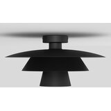  plafonsko svetlo plato 1xE27/15W/230V prečnik 32 cm crno | Eponuda.com