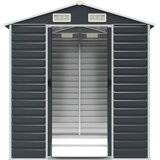  Vrtno spremište antracit 191 x 215 x 198 cm pocinčani čelik | shoptok.hr