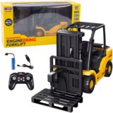  Viličar na daljinsko upravljanje Forklift RC 2.4G Pallet - žuti | shoptok.hr