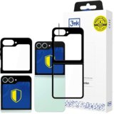 3mk Satin Armor Case+ zaštita za Samsung Galaxy Z Flip 6/Galaxy Z Flip 7 FE - Crna | shoptok.hr