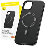 Baseus Magnetno ohišje za iPhone 15 Pro Fauxther Series (črno), (20833647) Cene