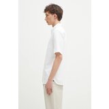 Fred Perry Pamučna košulja za muškarce, boja: bijela, regular, s button-down ovratnikom, M8730.100 | shoptok.hr