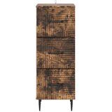  Predalna omara Dimljen hrast 33 x 34,5 x 89,5 cm Inženirski les, (5000232579) | Shoptok.si