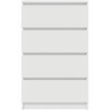  Komoda bijela 60 x 35 x 98,5 cm od konstruiranog drva | Eponuda.ba