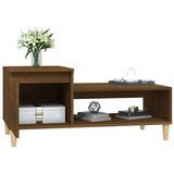  Stolić za kavu boja hrasta 100 x 50 x 45 cm konstruirano drvo | shoptok.hr