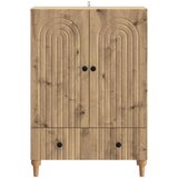  Kreveta Hrast artisan 66 x 34,5 x 95 cm Konstruirano drvo | shoptok.hr