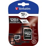 Verbatim Pomnilniška kartica, Micro SDXC, 128GB, Class 10, z adapterjem | Shoptok.si