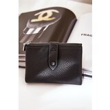  Eco Leather Women's Wallet Black Bronica Cijene