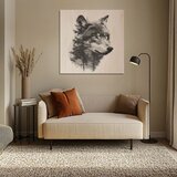 Slika na drvu Varg - Duh skandinavske divljine | shoptok.hr