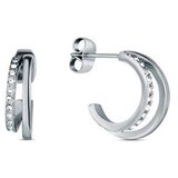 Vuch Ženske nau&amp;scaron;nice Riny Silver, 15 mm Slike