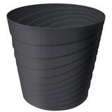 Tegla za cvijeće Swing (Vanjska dimenzija (ø x V): 88 cm x 88 mm, Plastika, Antracit)  Tegla za cvijeće Swing (Vanjska dimenzija (ø x V): 88 cm x 88 mm, Plastika, Antracit) Slike