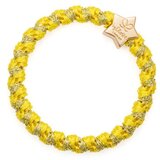 By Eloise London Woven Gold Star Marigold gumice za kosu | shoptok.hr
