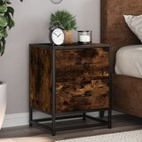 vidaXL Noćni ormarići 2 kom boja hrasta 40x31x50 cm konstruirano drvo Cijene