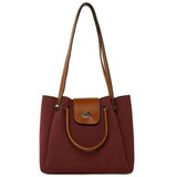  Ženska torba 7618 - 86573, 27x25x11 cm, Crvena Cijene