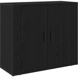  Highboard Crni hrast 80 x 33 x 150 cm Konstruirano drvo | shoptok.hr