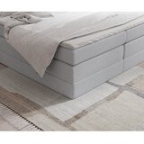 Maison de Rêve Svetlo siva boxspring postelja s prostorom za shranjevanje/brez vzglavja 180x200 cm Juniper – | Shoptok.si